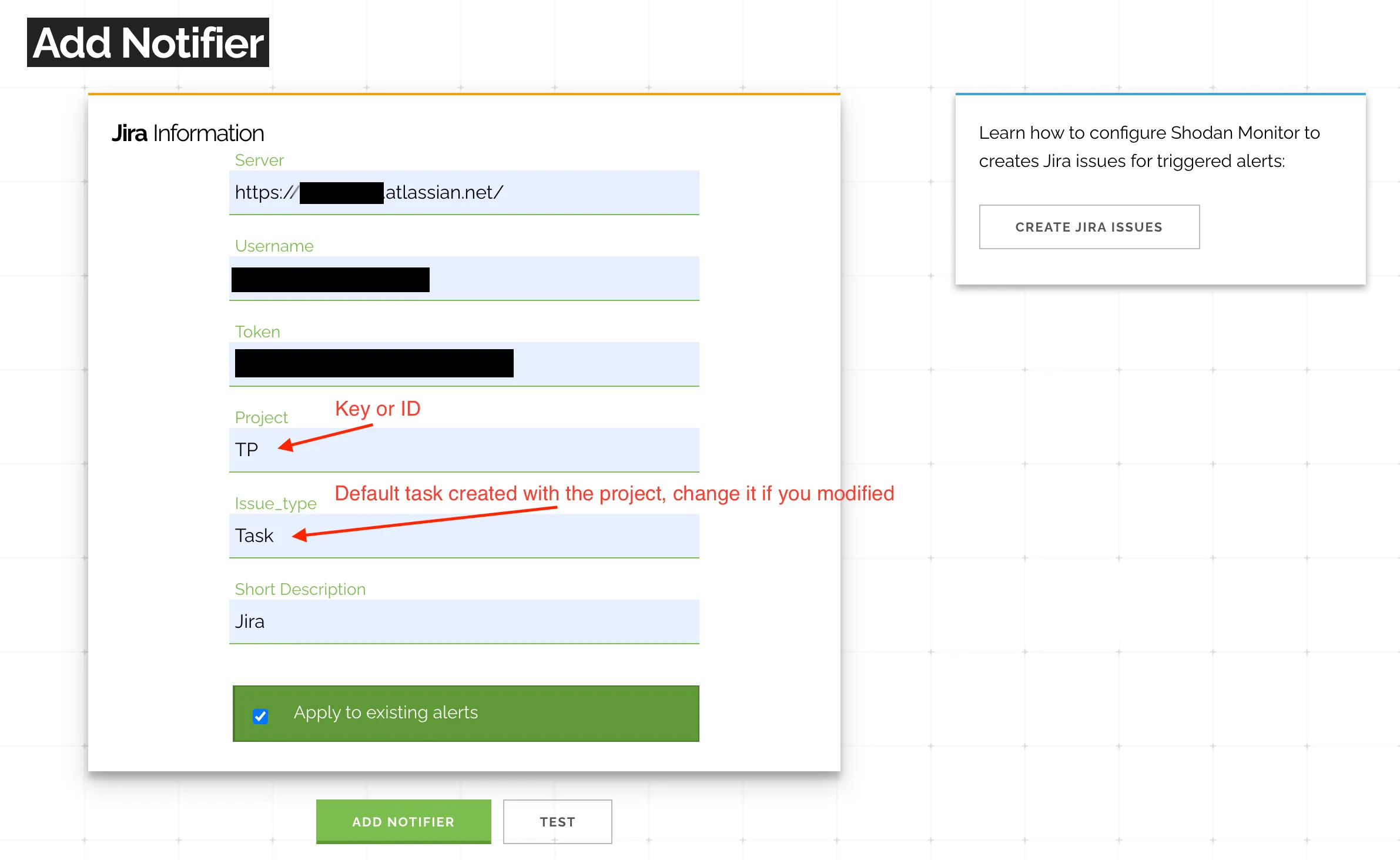 Jira form